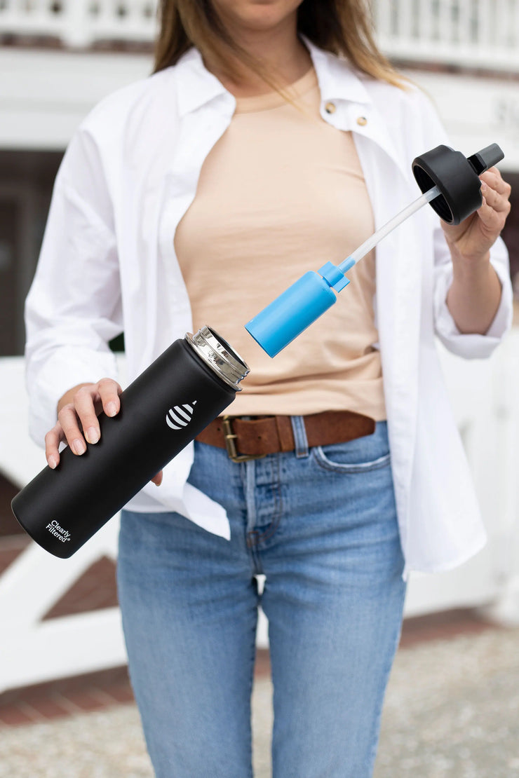 Shop filtered water bottles and take clean water with you everywhere.