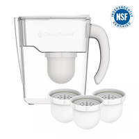 Filtered Water Pitcher + Filter 3-Pack