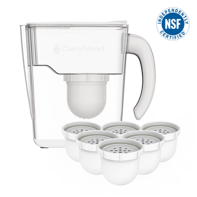 Filtered Water Pitcher + Filter 6-Pack