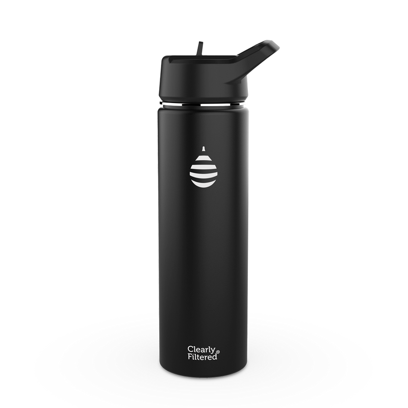 20oz Stainless Steel Filtered Water Bottle
