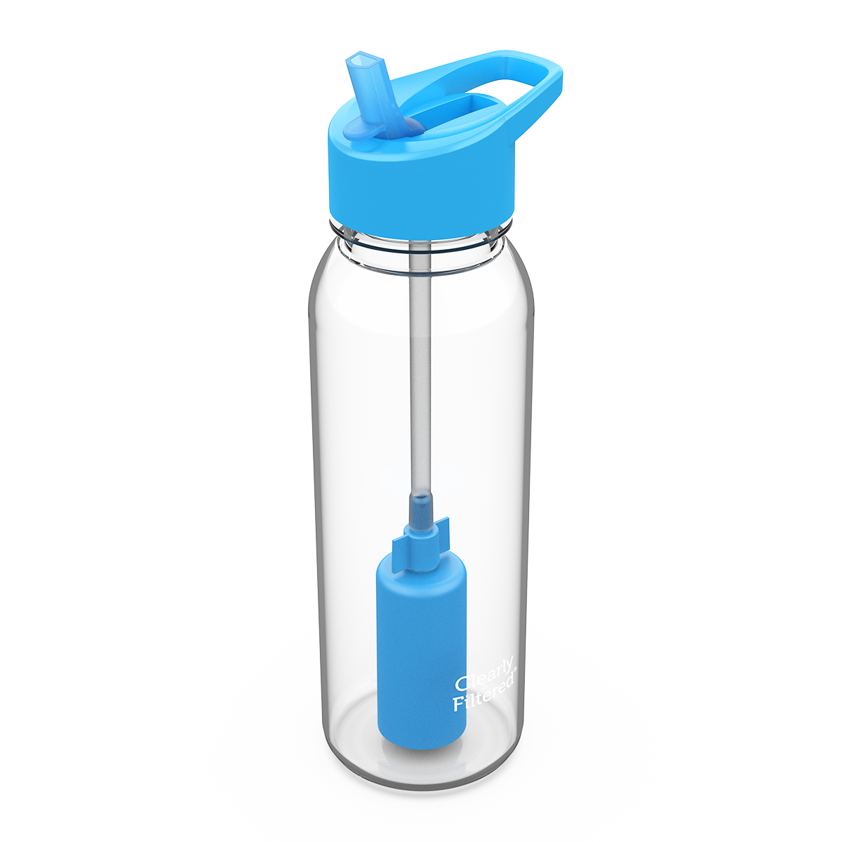 24oz Tritan Filtered Water Bottle BPA free