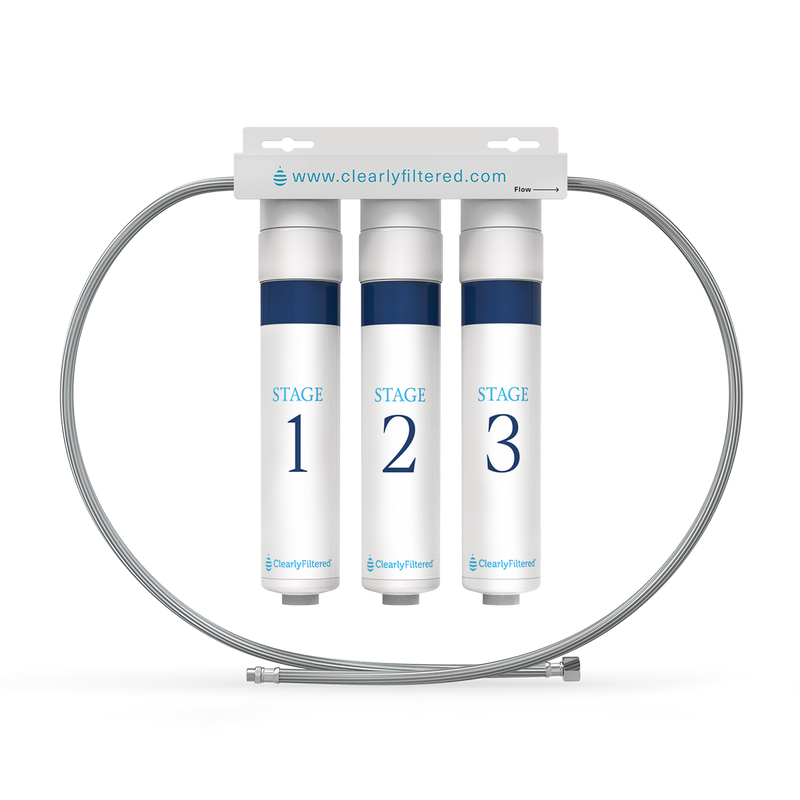 3-Stage Under the Sink Water Filter System