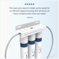 3-Stage Under the Sink Water Filter System