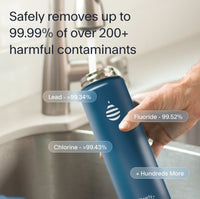 20oz Stainless Steel Filtered Water Bottle