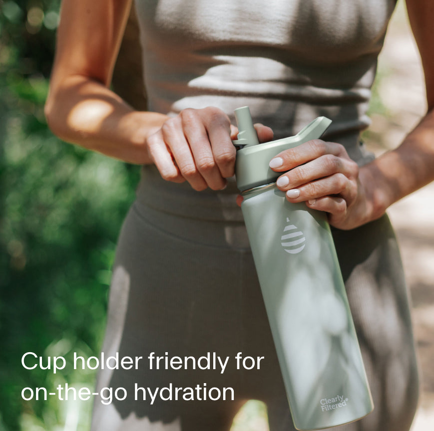 20oz Stainless Steel Filtered Water Bottle